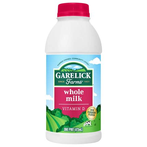 Whole Milk Plastic Pint Garelick Farms®