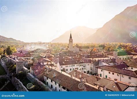 Venzone In The Friuli Province Italy Stock Image Image Of History