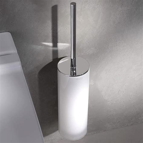 Keuco Edition 400 Wall Mounted Toilet Brush And Holder Chrome