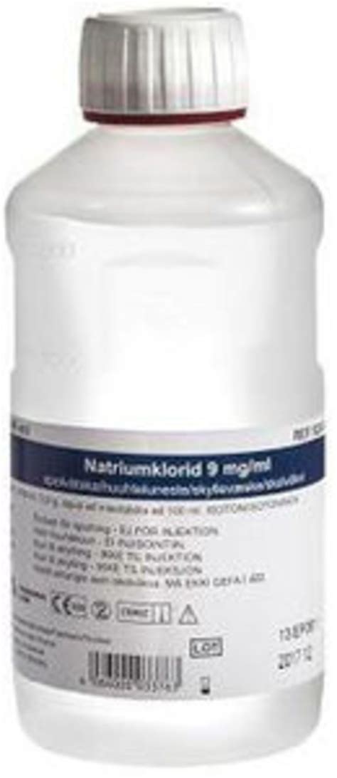 Natriumklorid Fres Skyll 9 Mg Ml Plastflaske 500 Ml VESO Apotek