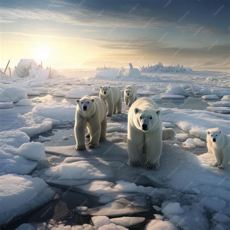 Premium AI Image | Beyond the Polar Bears Climate Change