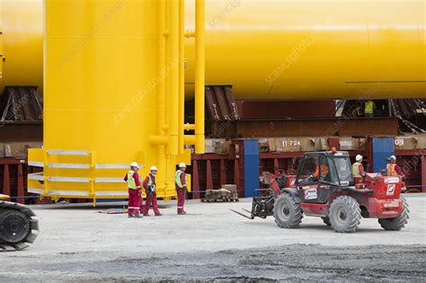 The Walney Offshore Wind Farm Stock Image C Science Photo