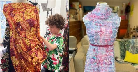 A seven-year-old fashionista is already making dresses for celebrities ...