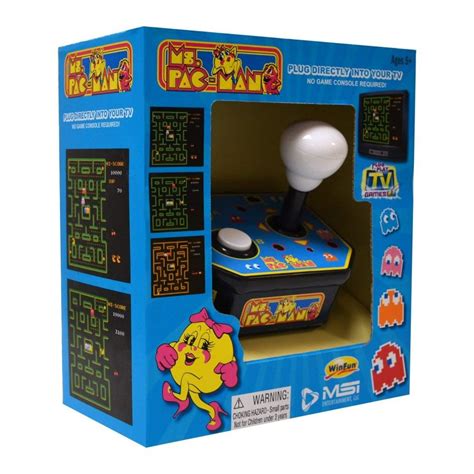 Ms Pac-Man Classic Plug and Play Arcade Game