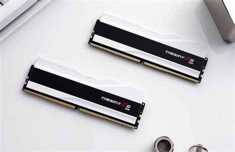 G Skill представляет комплекты памяти Trident Z5 RGB White DDR5 8200