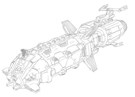 Battletech Wip Fearless Class Assault Ship By Sharlin On Deviantart