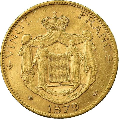 Monaco 20 Francs 1879 A Charles III Gold Catawiki