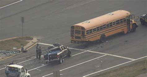 School Bus Involved In Accident In Bear Delaware Cbs Philadelphia