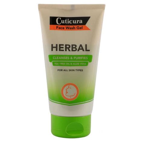 Cuticura Herbal Face Wash 150ml Cura Pharm