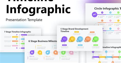 Timeline Infographic PowerPoint Template by BrandEarth on Envato Elements