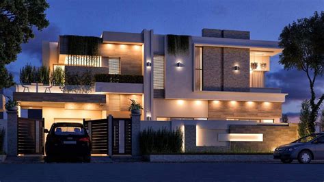 Exterior design in night