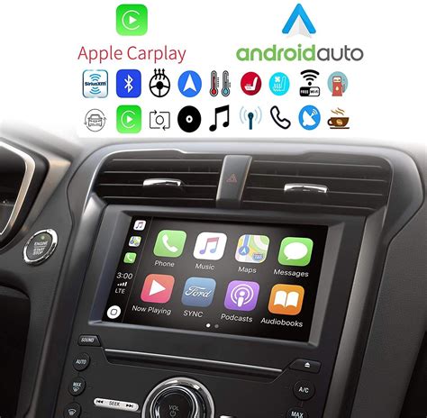 Factory SYNC 2 To SYNC 3 3 4 Upgrade Carplay Kit Fit For Ford Sync3