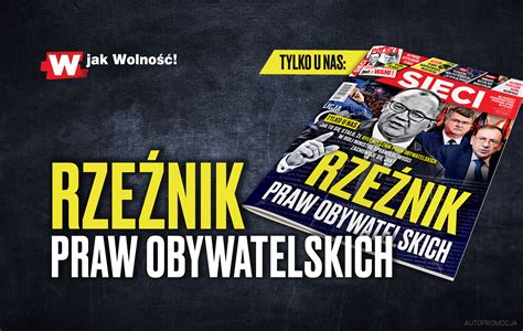 W nowym numerze Sieci Rzeźnik praw obywatelskich