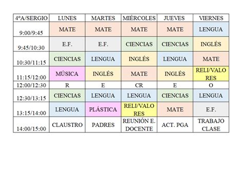 Horario De Clases Primer Grado Primaria 2022 Imagesee Porn Sex Picture