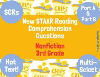 Rd Gr Reading Comprehension Nonfiction Staar New Question Types Set