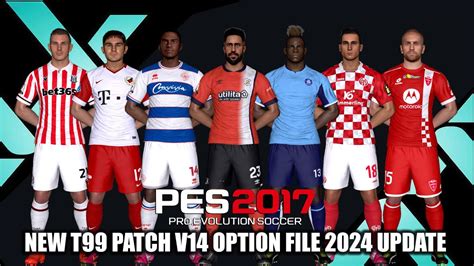 Pes New T Patch V Option File Update Youtube