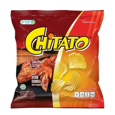 Indonesian Indofood Snacks Chitato Chicken Flavor Authentic Indonesia ...