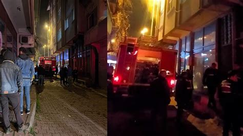 Zonguldak Ta Bir Apartman Dairesinde Alev Alan Priz Yang N Kard