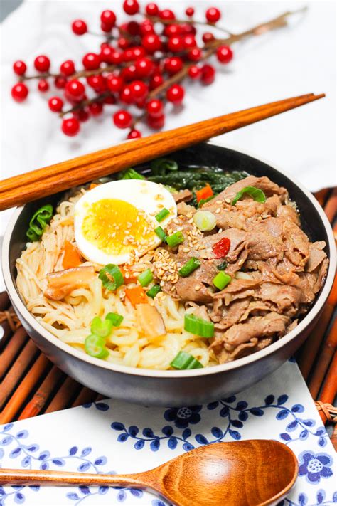 Deluxe Instant Ramen With Beef and Vegetables – Spice the Plate