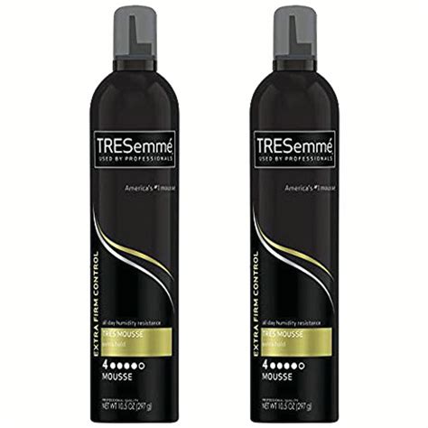 (2 Pack) TRESemme Tres Mousse Extra Hold Firm Control Hair Styling ...