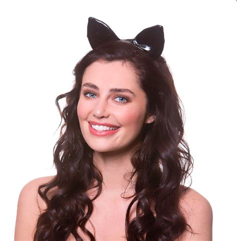 Pvc Black Cat Ears The Mad Hatter