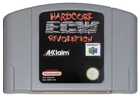 Ecw Hardcore Revolution For N Consoles Working Cartridge Etsy