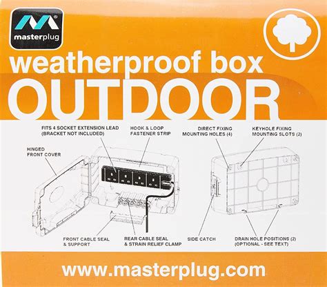 Masterplug Weatherproof Box Wbx Ms 5015056506289 Surge Suppressor For Sale Online Ebay