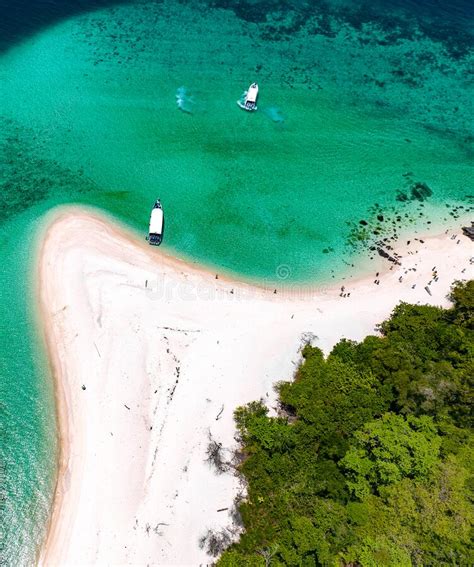 Aerial View Of Koh Khai Tarutao National Park Satun Thailand Stock