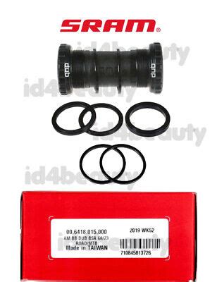 SRAM DUB BSA Bottom Bracket English 68 73 MTB ROAD NIB 710845813726