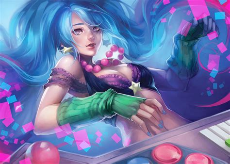 Lol Arcade Sona By Ippus On Deviantart