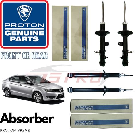 Pair Proton Preve Suprima S Genuine Suspension Strut Damper Shock