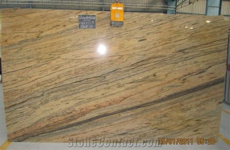 Prada Gold Granite Slabs Tiles From India Stonecontact