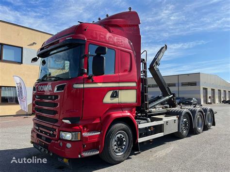 Scania R580 8x2 4 EURO 6 JOAB L24 HOOKLIFT ADR Hook Lift Truck For