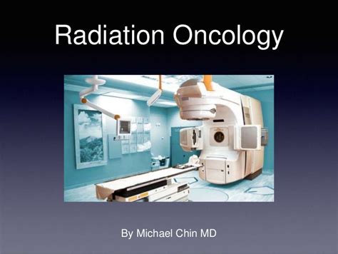 Radiation Oncology