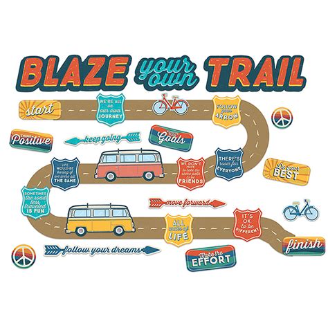 Teachersparadise Eureka Adventurer Blaze Your Own Trail Mini Bulletin