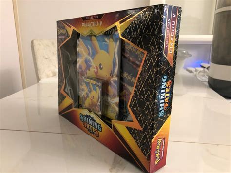 Shining Fates Pikachu V Collection Box Pokemon Ptcg