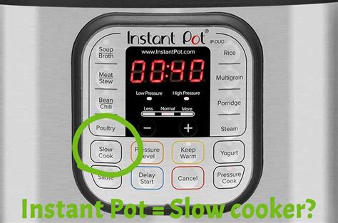 How To Use Instant Pot As A Slow Cooker Version