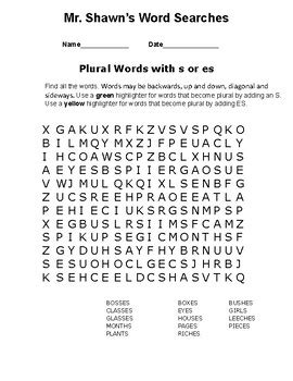 Word Searches For Developing Intermediate Spellers Common Unusual