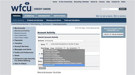 How To Print Wfcu Credit Union Statements Without Graphics Youtube