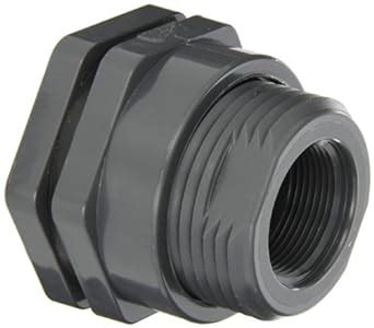 Hayward Pvc Bulkhead Fitting Fpm Gasket Socket X Threaded