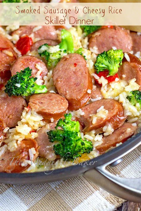 Polish Sausage Rice Casserole