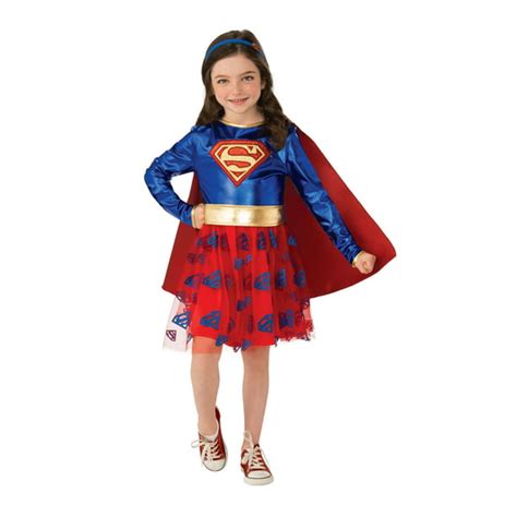 Supergirl Deluxe Costume Girl S Med