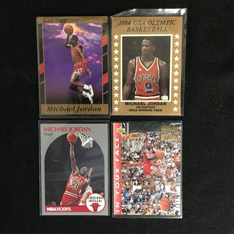 MICHAEL JORDAN BASKETBALL CARD LOT