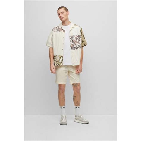 Boss Schino Slim Chino Shorts Men Chino Shorts Flannels