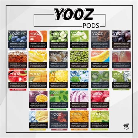 Yooz Flavor Pods Ml Per Pack Per Piece Lazada Ph