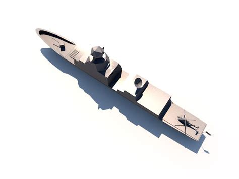 FRIGATE F-100 SPANISH 3D Model $20 - .c4d - Free3D