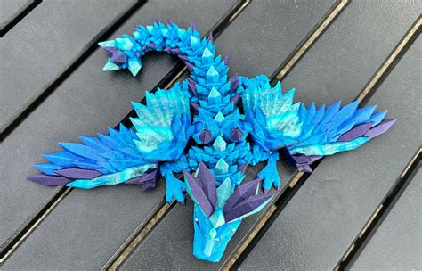 3d Printed Articulated Dragons With Stl Files Download P3d