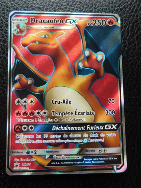 CARTE POKEMON DRACAUFEU GX 250 PV 20 147 SL1 Soleil Et Lune COMME