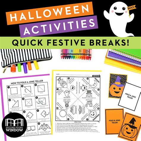 Halloween Activities Mega Bundle of Writing, Crafts, Worksheets, Lessons, and More for 1st-4th ...