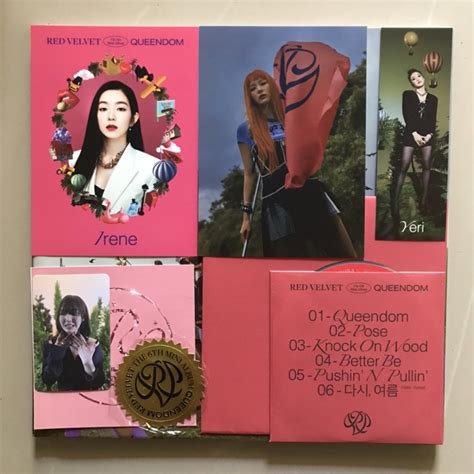 Jual Unsealed Red Velvet Queendom The Th Mini Album Queens Ver